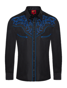 CAMISA RODEO CO. CABALLERO AZ AZ