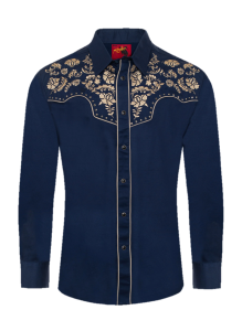 CAMISA RODEO CO. CABALLERO AZ B