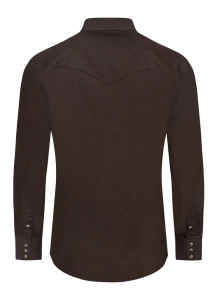 CAMISA RODEO CO. CABALLERO LISA BROCHE PRESION AC108L CE