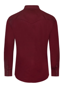 CAMISA RODEO CO. CABALLERO LISA BROCHE PRESION AC108L GE