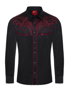 CAMISA RODEO CO. CABALLERO NE RO