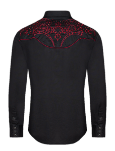 CAMISA RODEO CO. CABALLERO NG ROJ ES