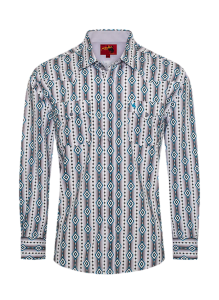CAMISA RODEO CO. CABALLERO PS110L BL