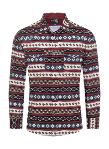 CAMISA RODEO CO. CABALLERO PS110L TRI