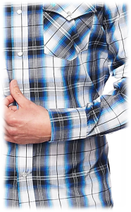 CAMISA RODEO CO. CABALLERO PS400L AZ2