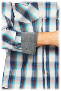 CAMISA RODEO CO. CABALLERO PS400L AZ3