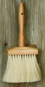 Cepillo para sombreros cerdas claras