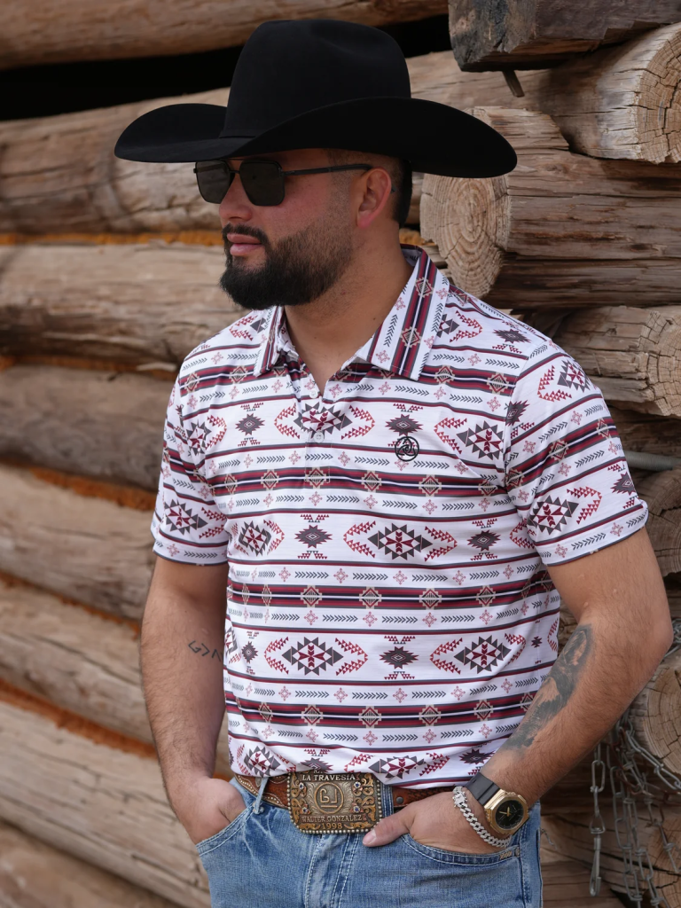 PLAYERA CUERO LINE TIPO POLO
