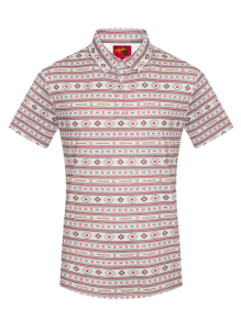 PLAYERA TIPO POLO RODEO CO. CABALLERO LIN