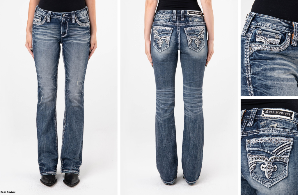 ROCK REVIVAL PANTALON D01