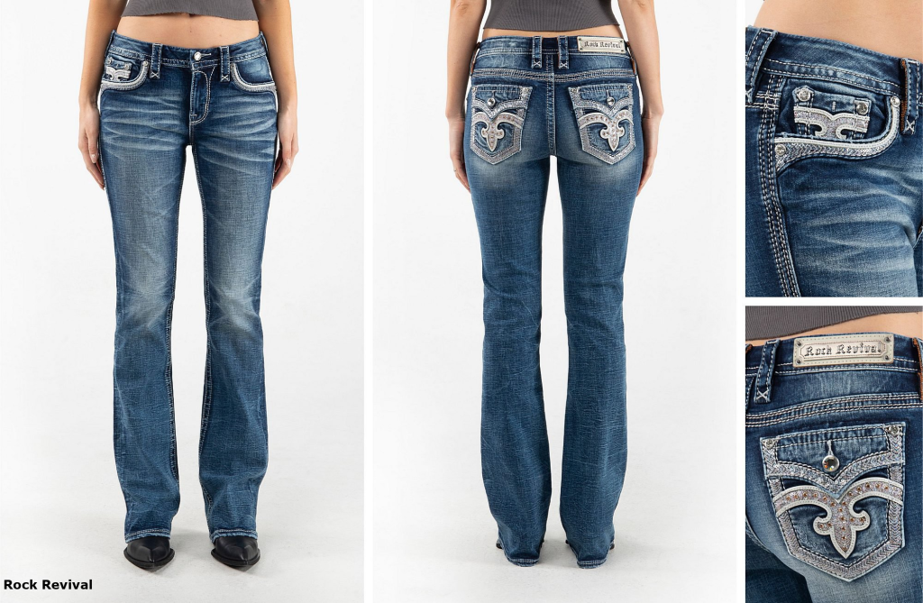 ROCK REVIVAL PANTALON D03