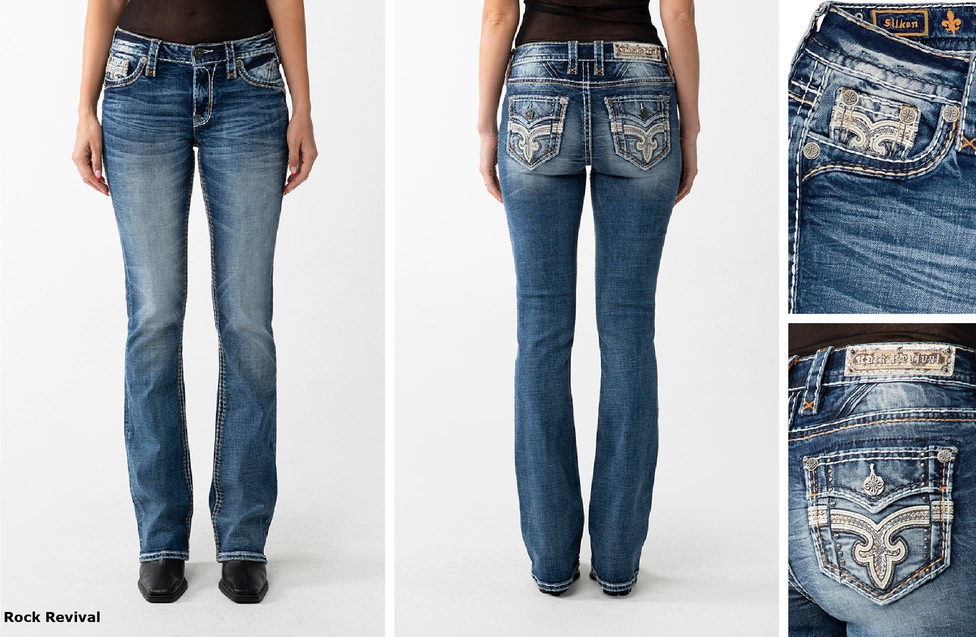ROCK REVIVAL PANTALON D04